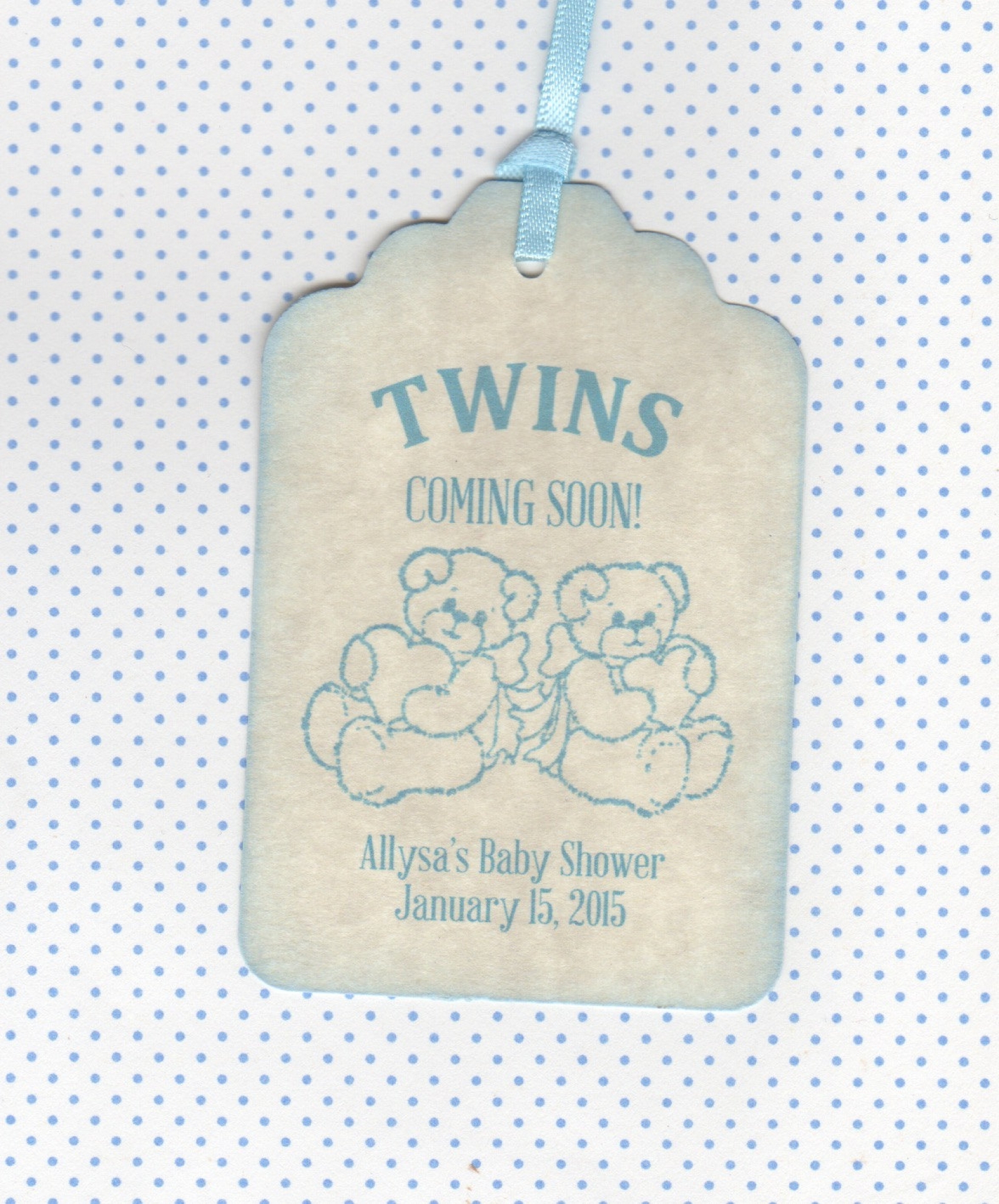 Sprinkle Baby Shower Favor Tags Baby Boy Shower Tags MLT-115 20 Sprinkle Shower Gift Tags 